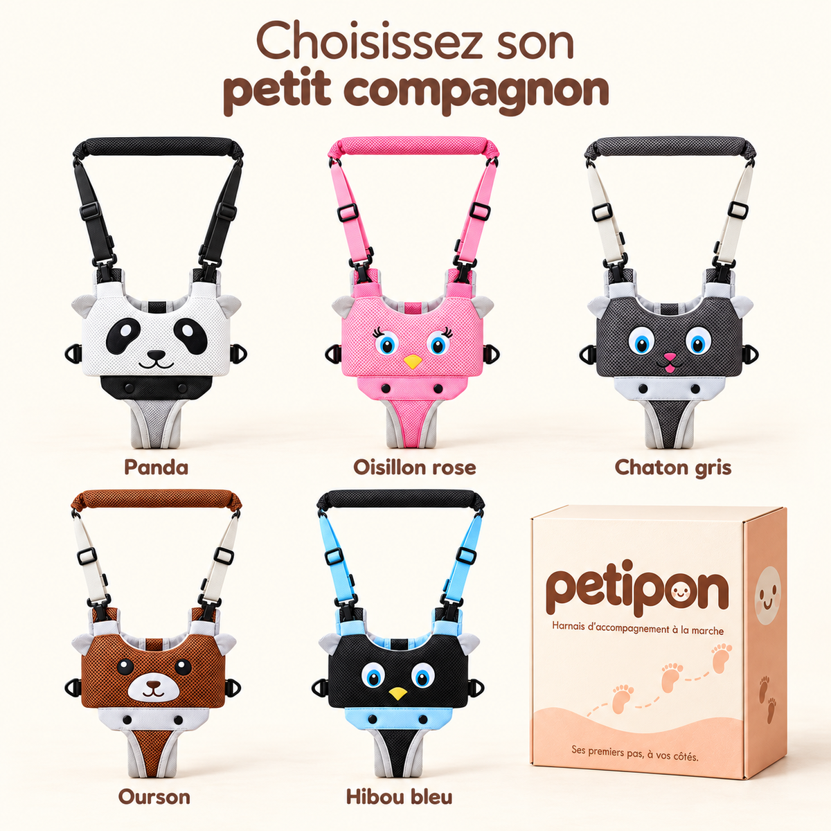 Harnais de marche pour bébé